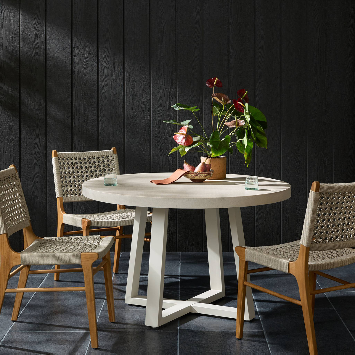 Cyrus Outdoor Round Dining Table
