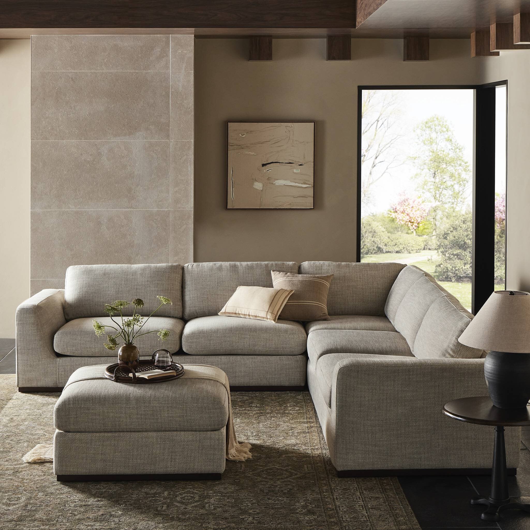 Colt 3Pc Sectional W/ Ottoman