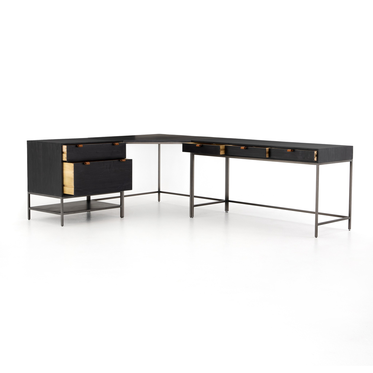 Trey Filing Cabinet Desk System by Four Hands