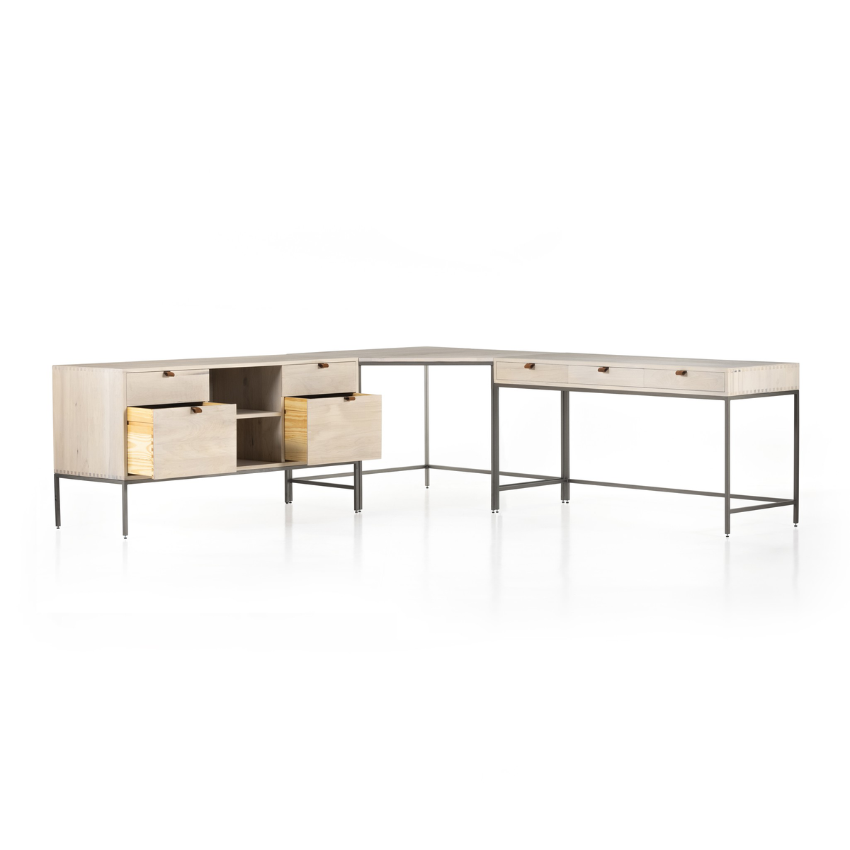 Trey Filing Credenza Desk System by Four Hands