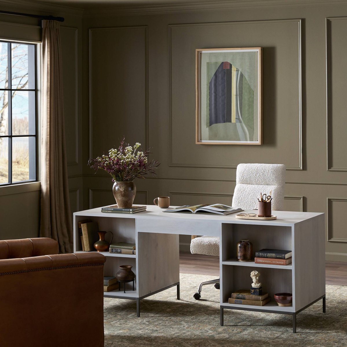 Trey Executive Desk by Four Hands