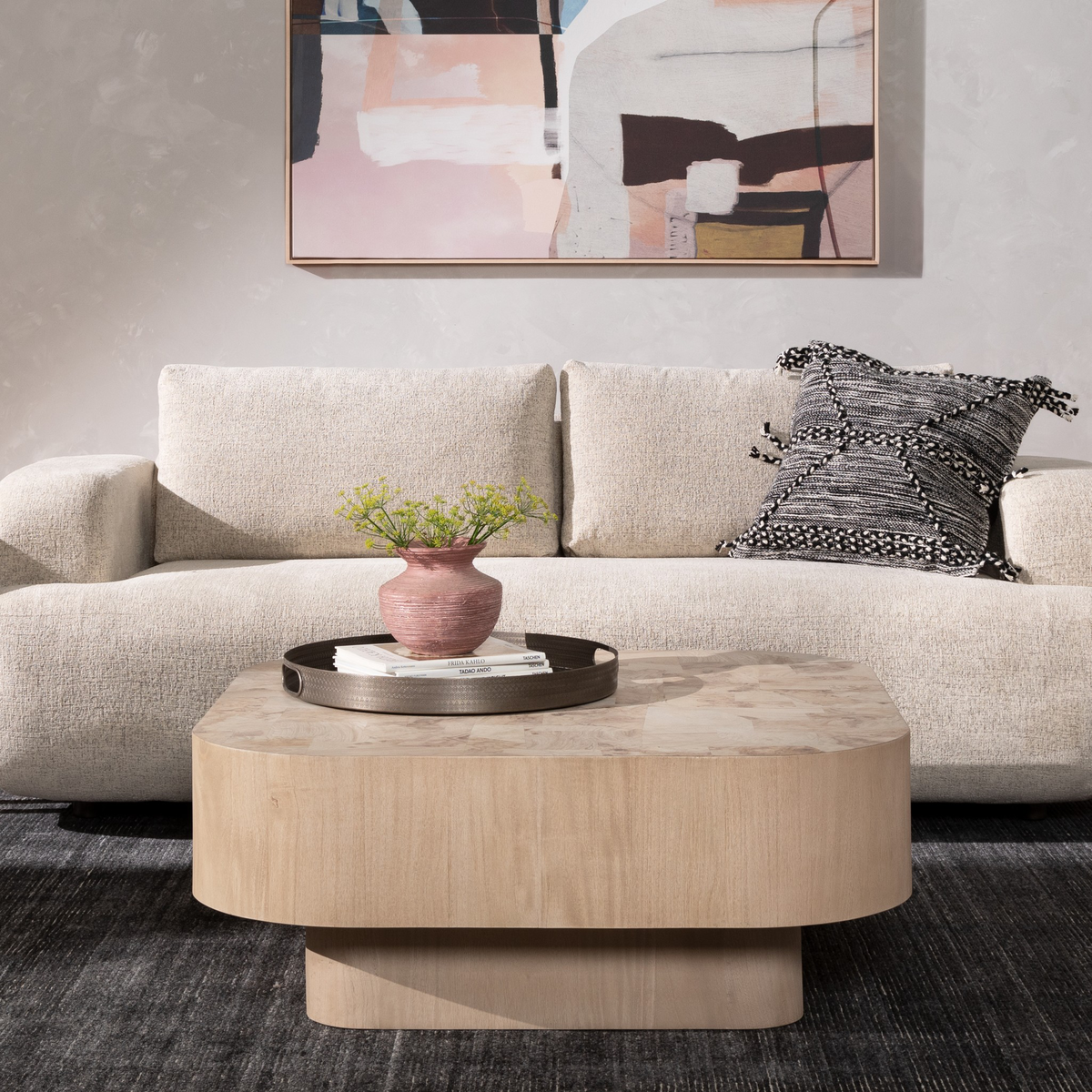 Blanco Coffee Table by Four Hands