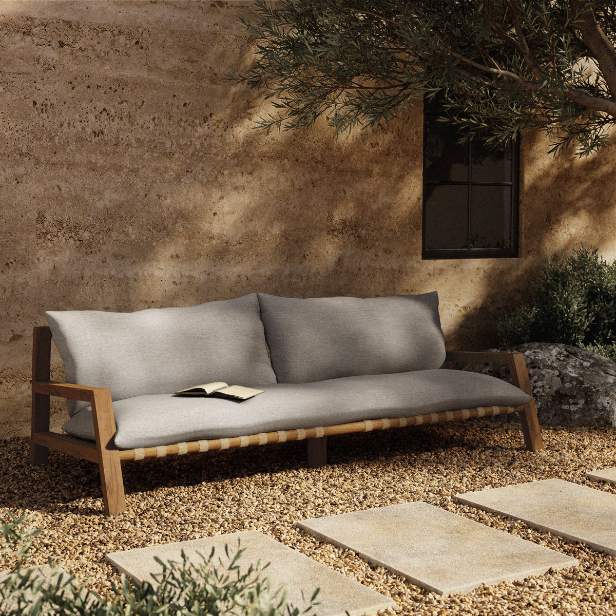 Soren Outdoor Sofa - 95"
