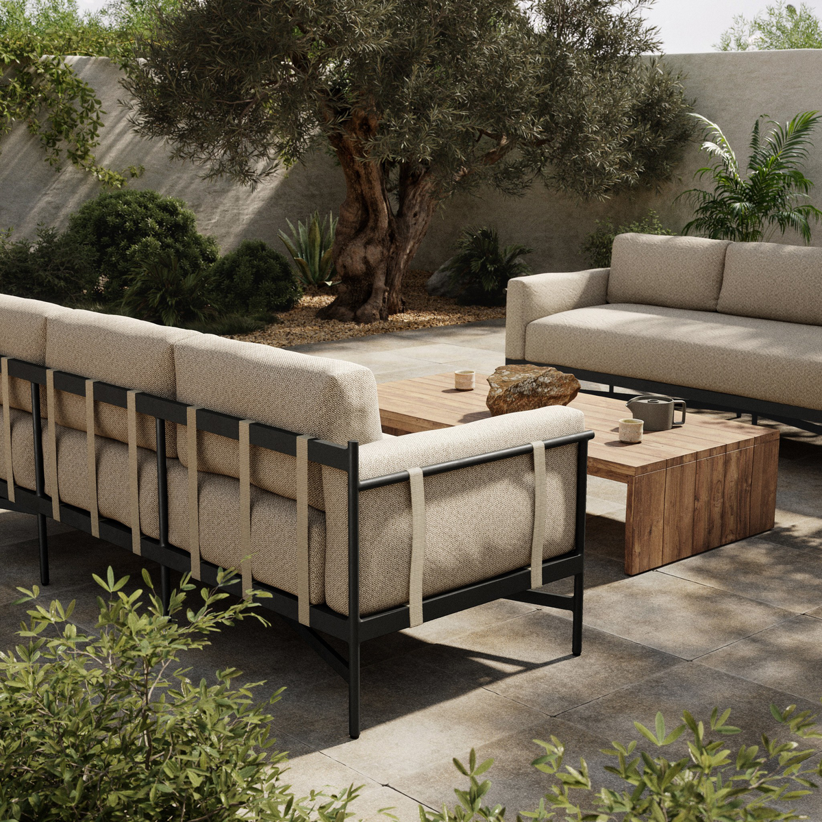 Hearst Outdoor Sofa - 99"
