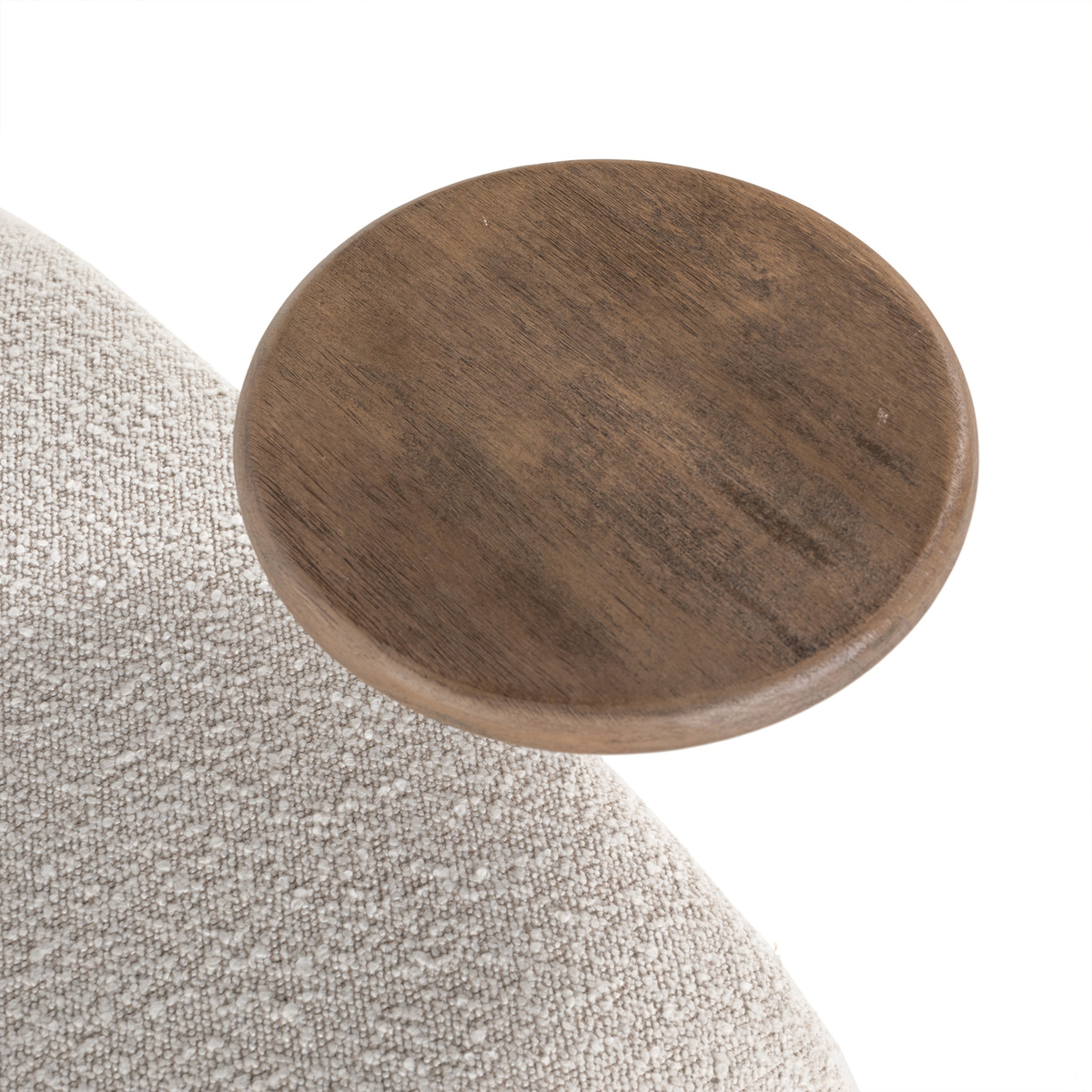 Bronwyn Swivel Chair + Side Table