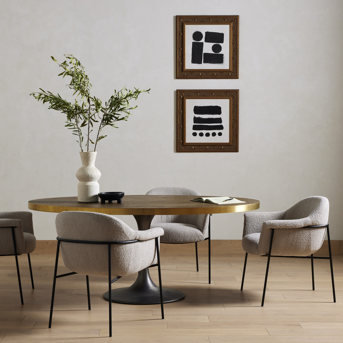Evans Oval Dining Table