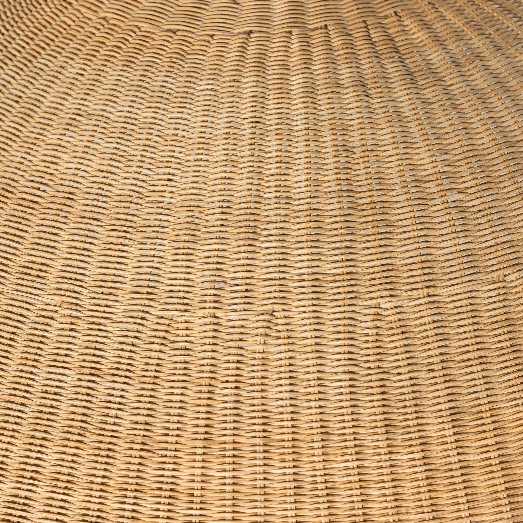 Overscale Woven Rattan Pendant