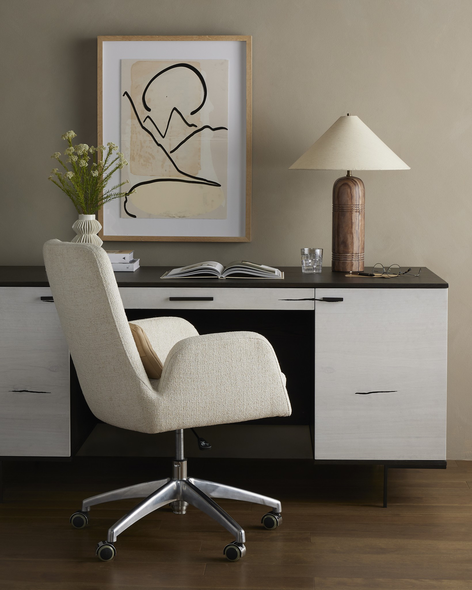 Leda Desk Chair by Four Hands