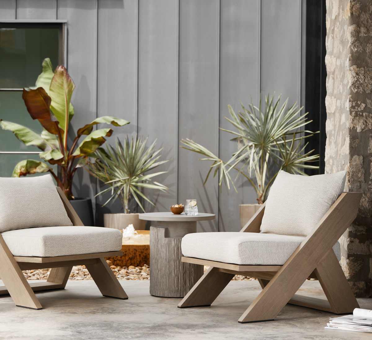 Huron Outdoor End Table