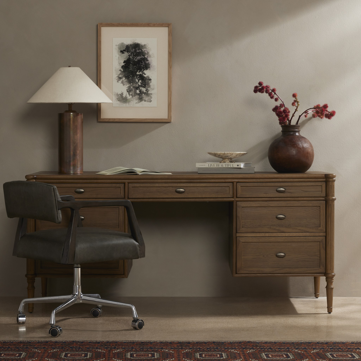 Toulouse Executive Desk by Four Hands