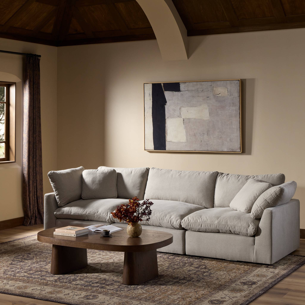 Stevie 3-Piece Sectional by Four Hands