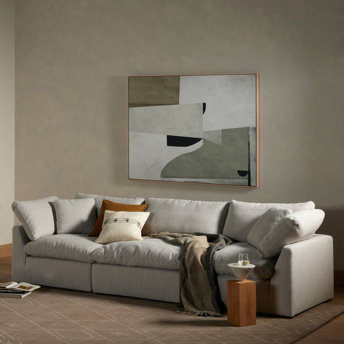 Stevie 3-Piece Sectional by Four Hands