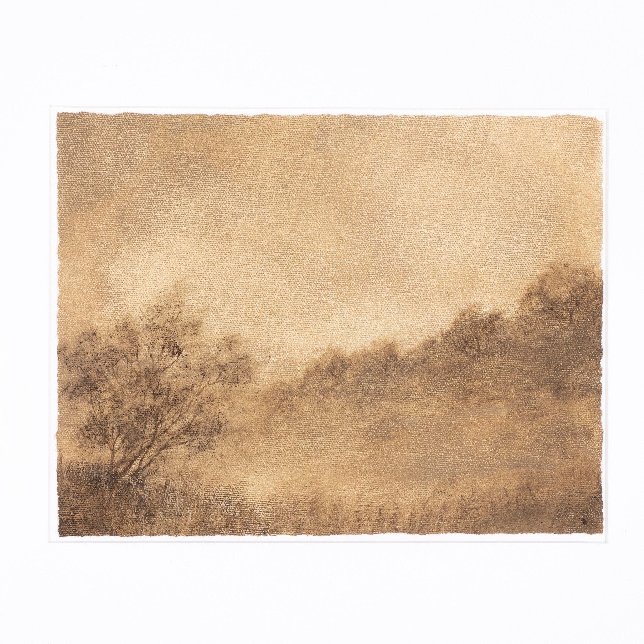 Hillside Haze Viii By Aileen Fitzgerald