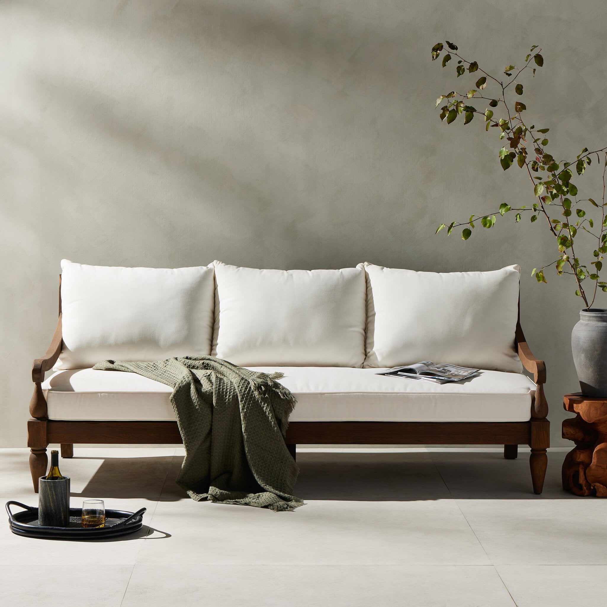 Alameda Outdoor Sofa-86"