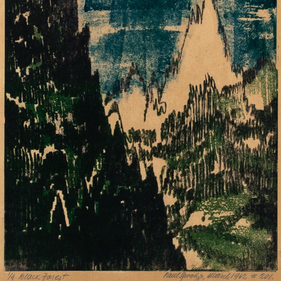 Black Forest I By Pepi Sprohge