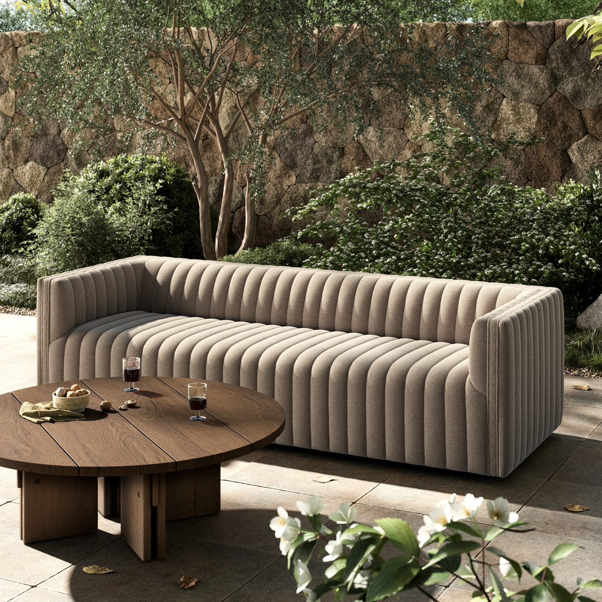 Augustine Outdoor Sofa-97"