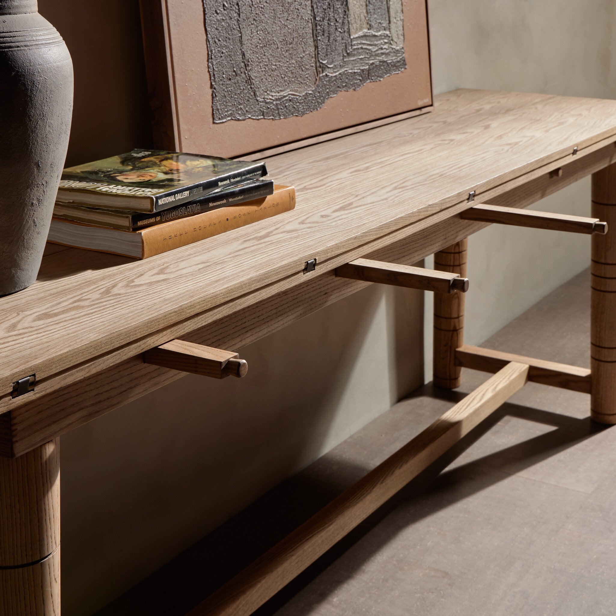 Flip Top Console Table