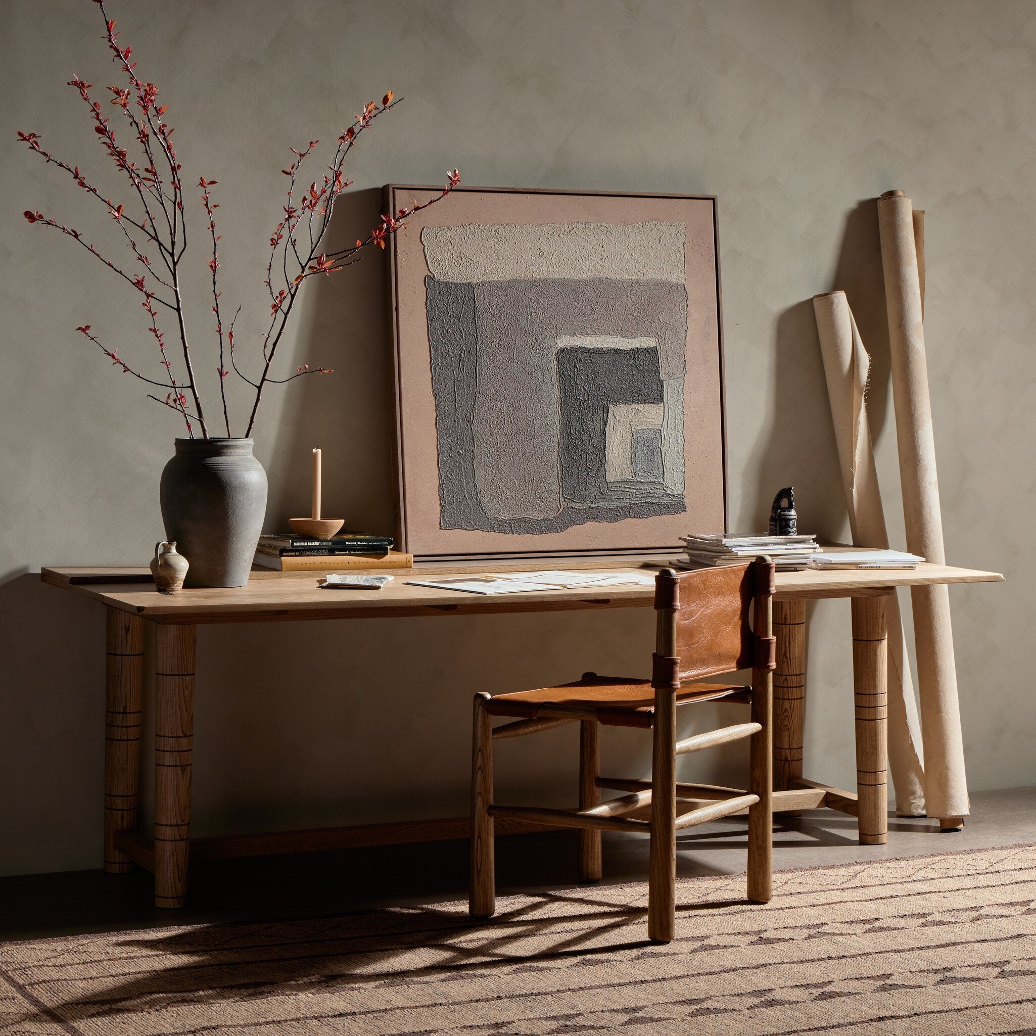 Flip Top Console Table