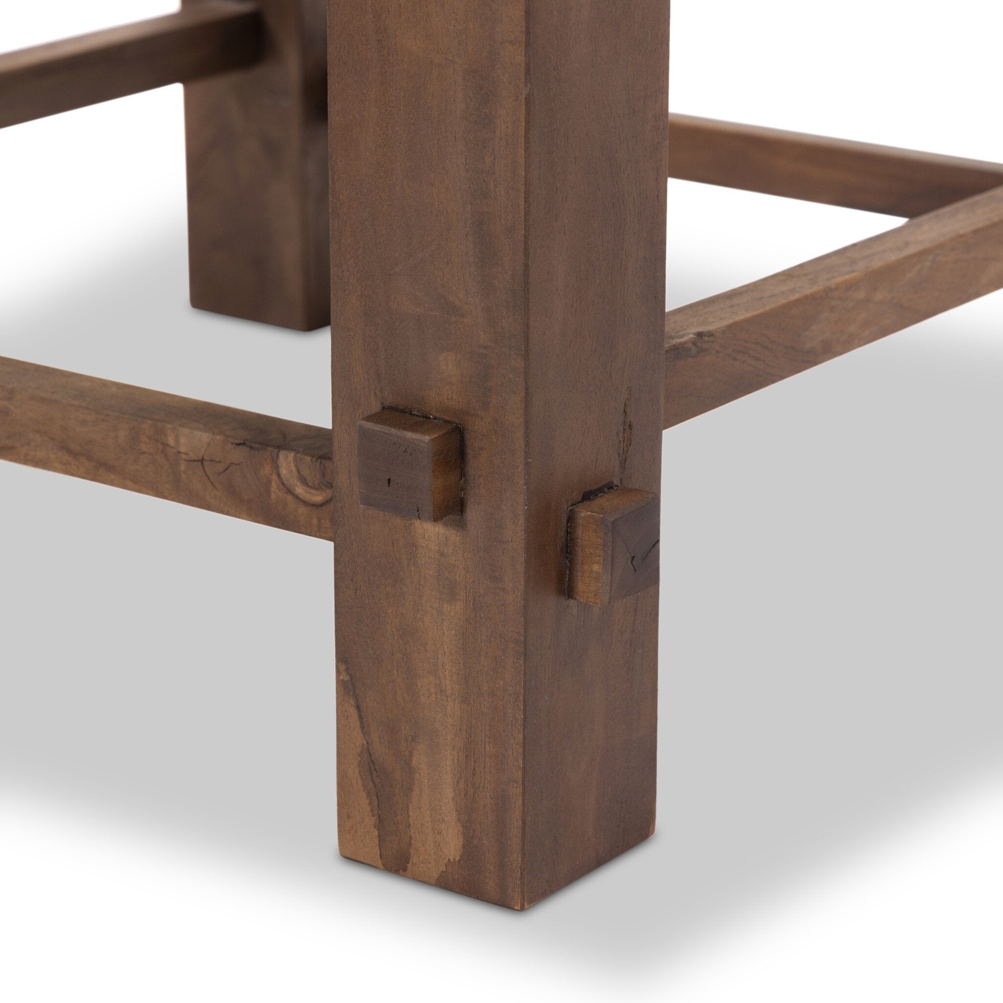 Wide Plank End Table