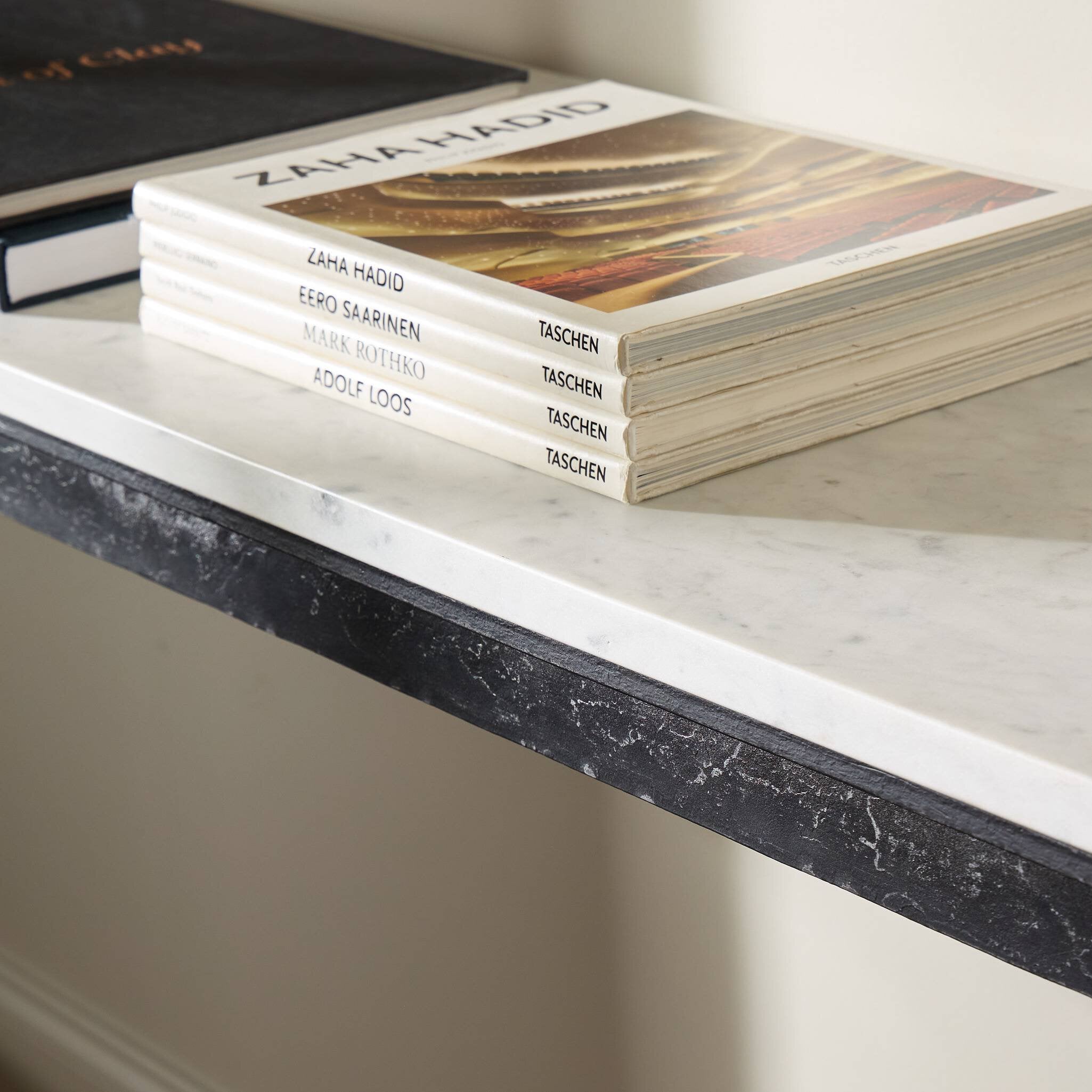 Hammered Iron Console Table