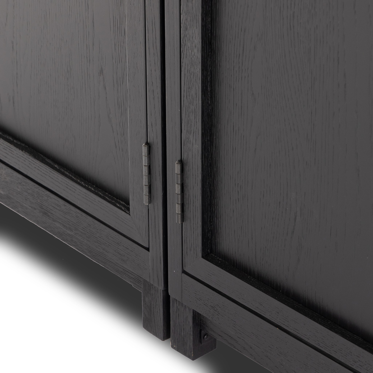 Millie Panel And Glass Door Double Cabinet by Four Hands