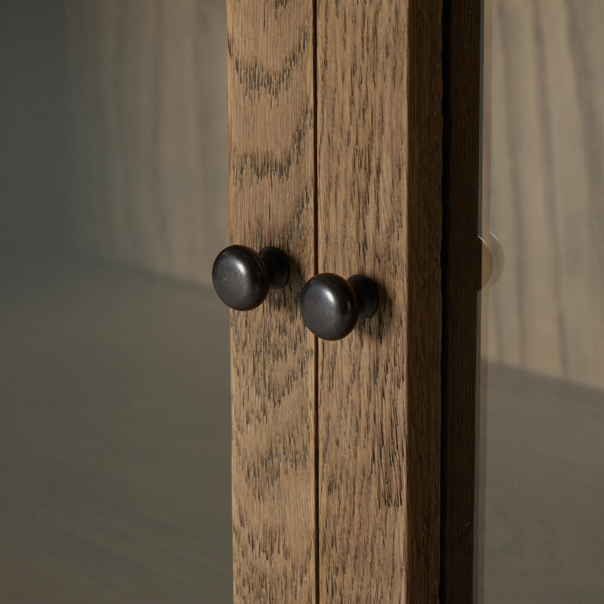 Millie Panel And Glass Door Double Cabinet by Four Hands