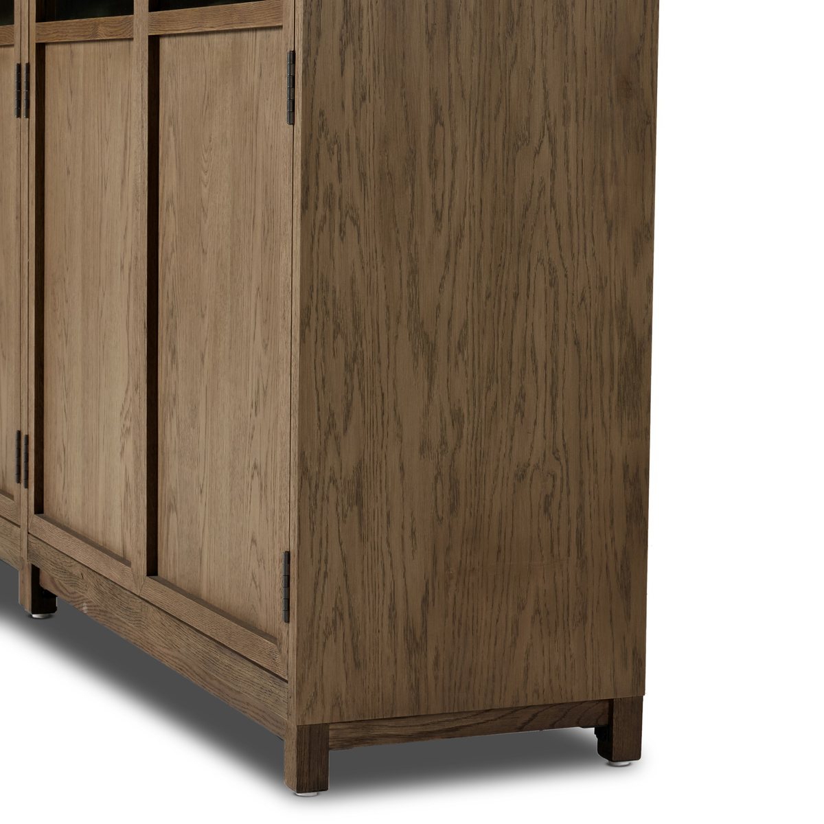 Millie Panel And Glass Door Double Cabinet by Four Hands