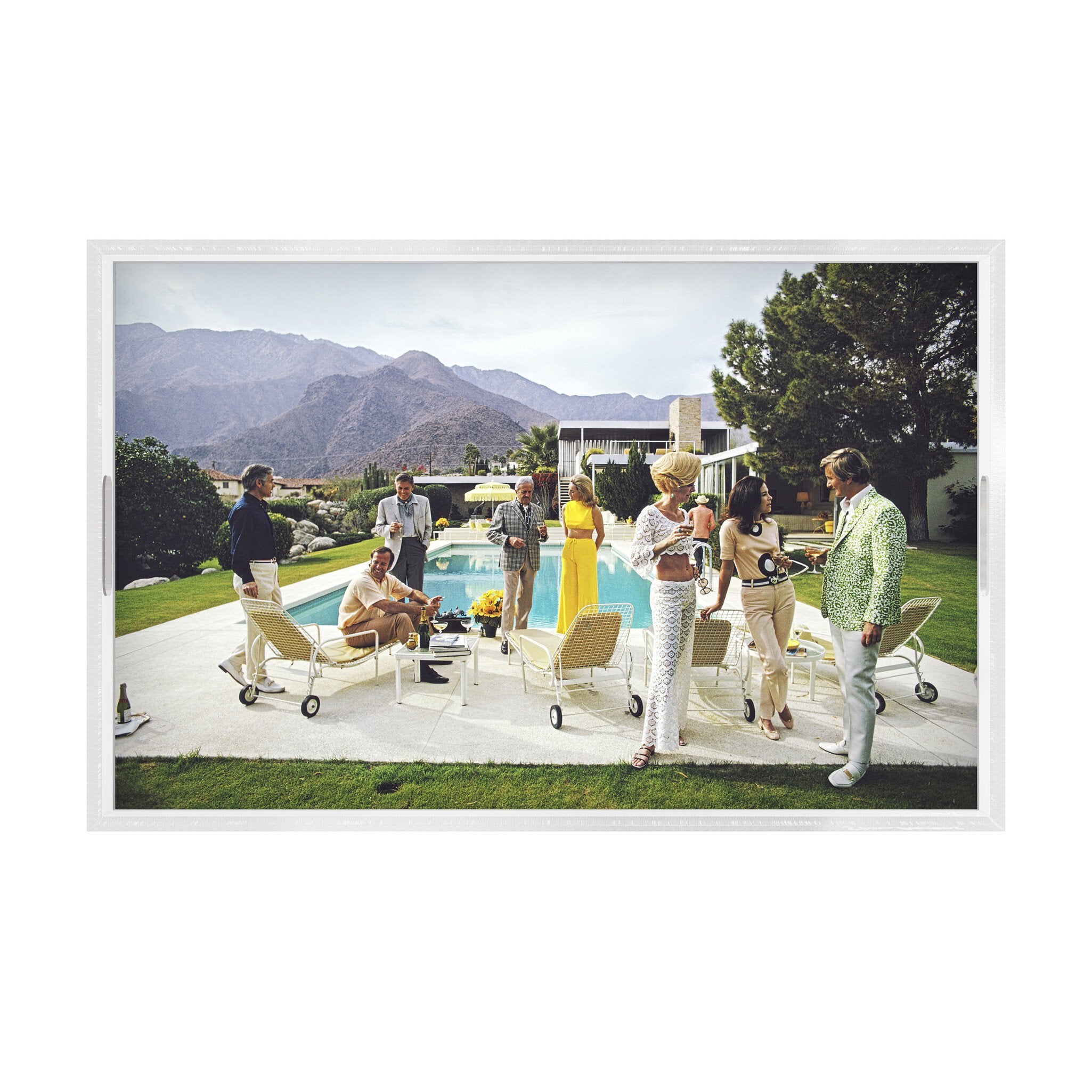 Palm Springs Party Tray By Slim Aarons
