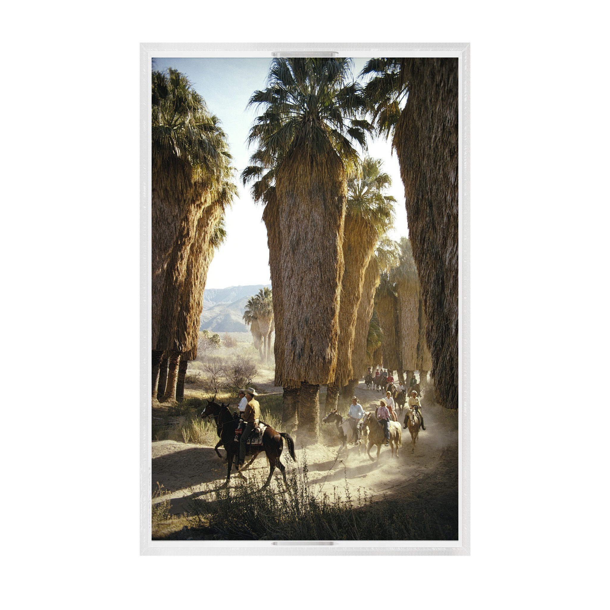 Palm Springs Riders Tray By Slim Aarons