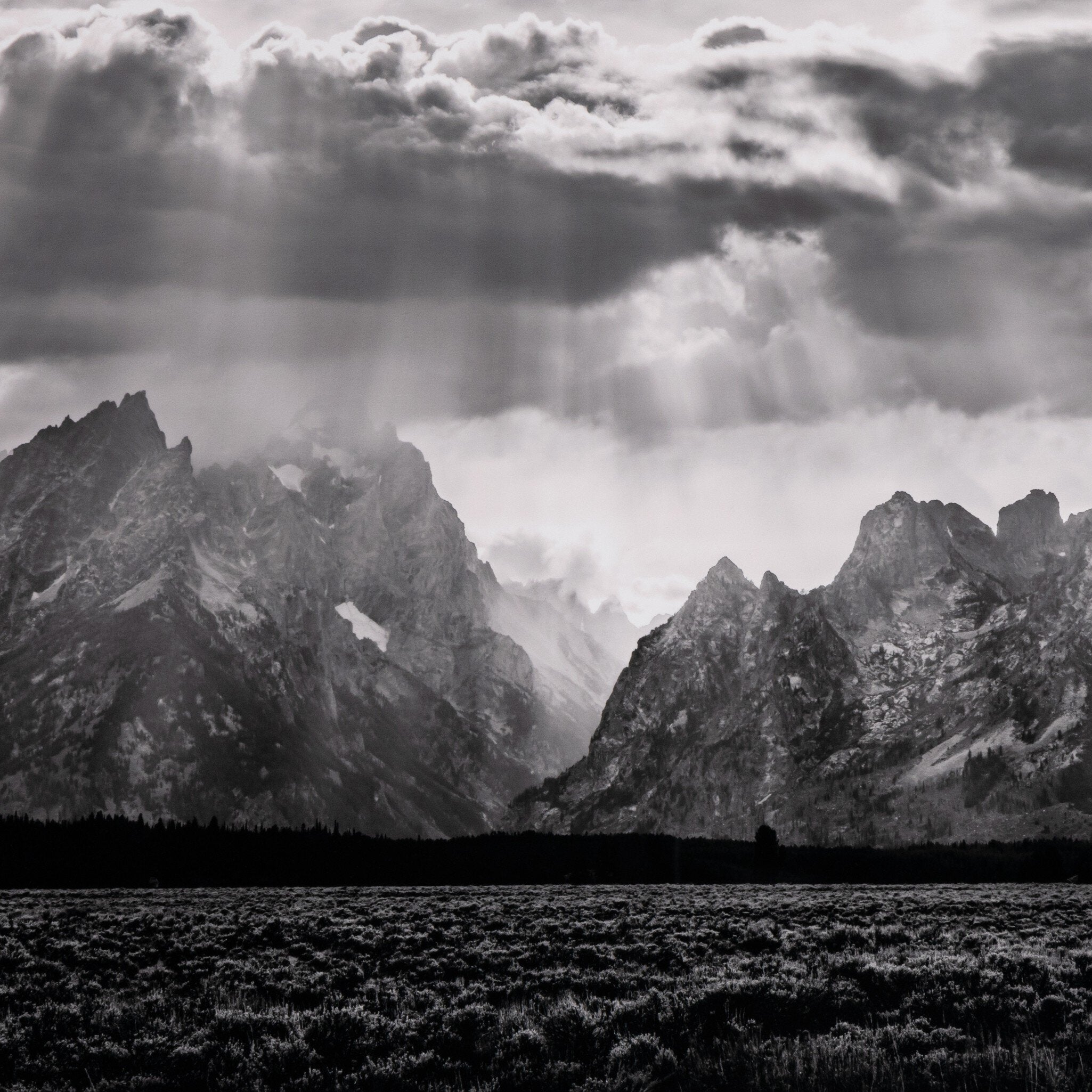 Grand Teton Range By Getty