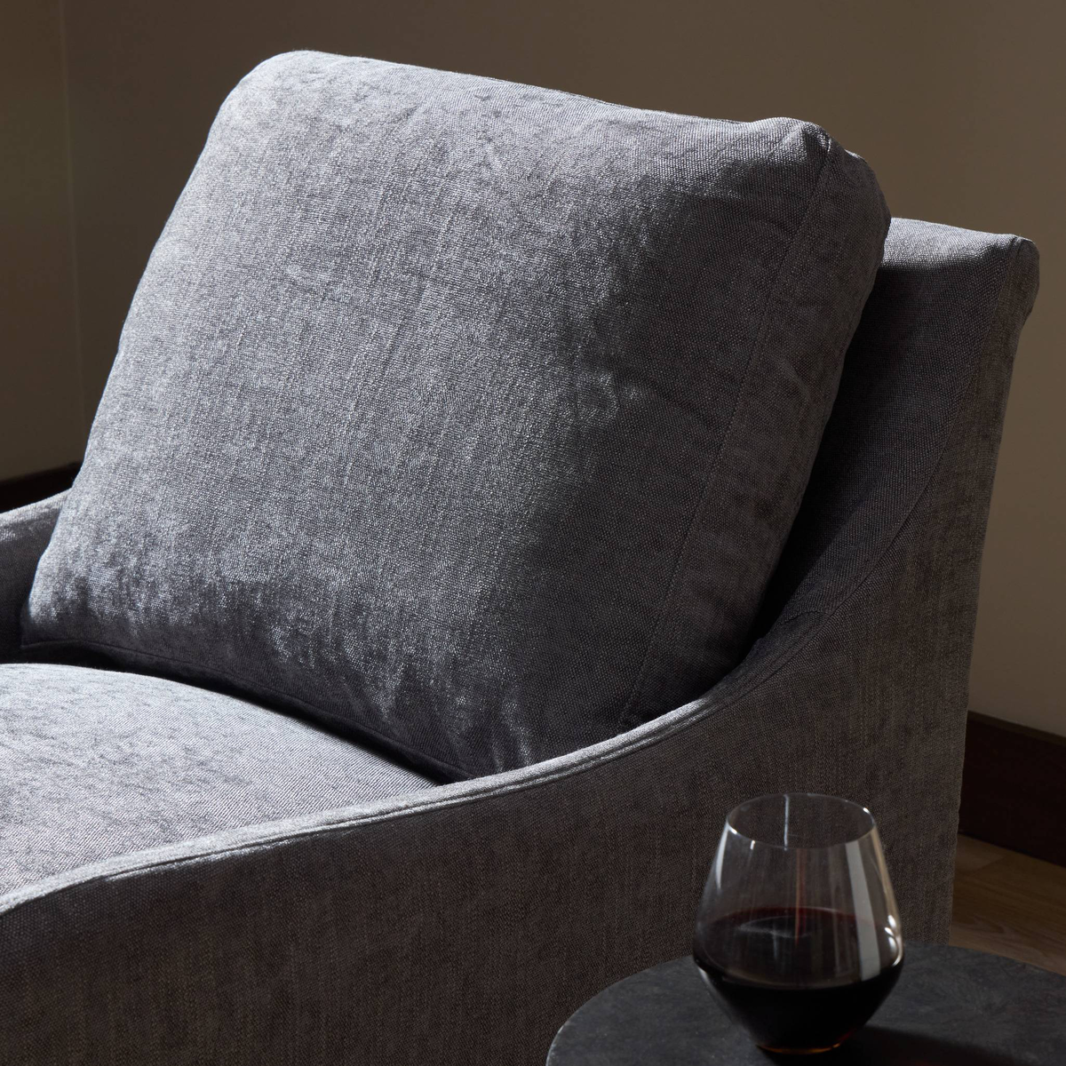 Monette Slipcover Swivel Chair