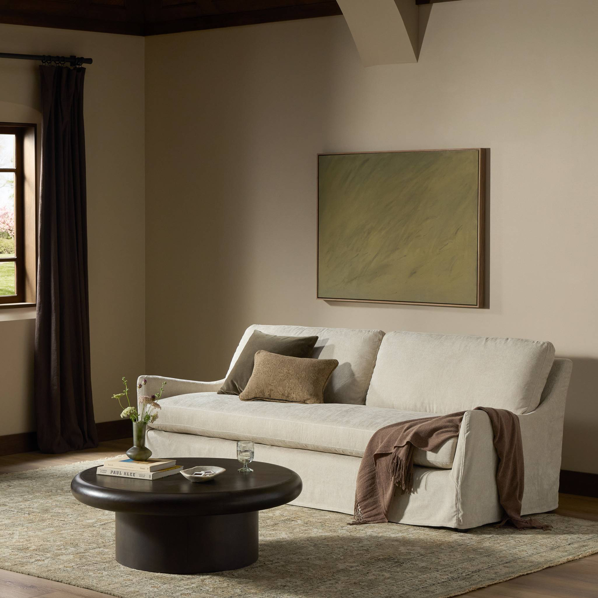 Monette Slipcover Sofa