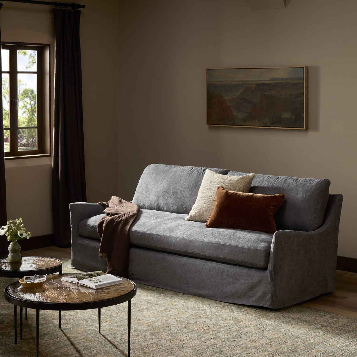 Monette Slipcover Sofa