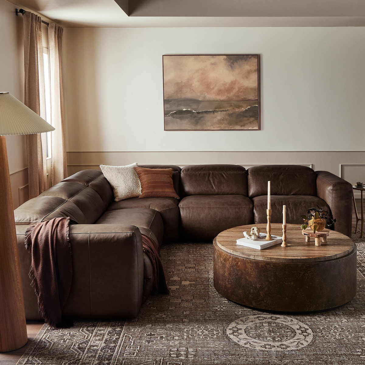 Radley Power Recliner 5-Piece Sectional