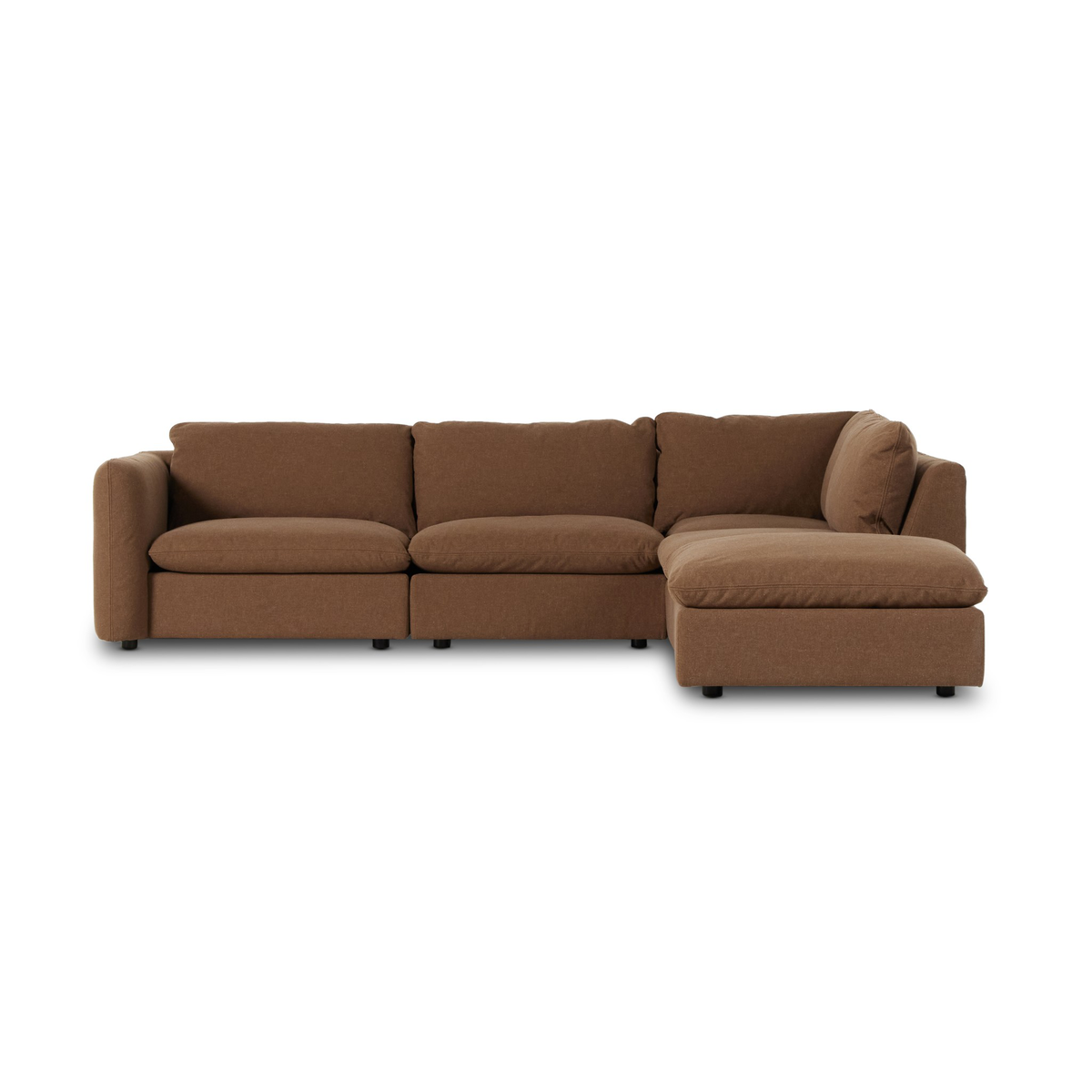 Ingel 4-Piece Sectional W/ Ottoman by Four Hands