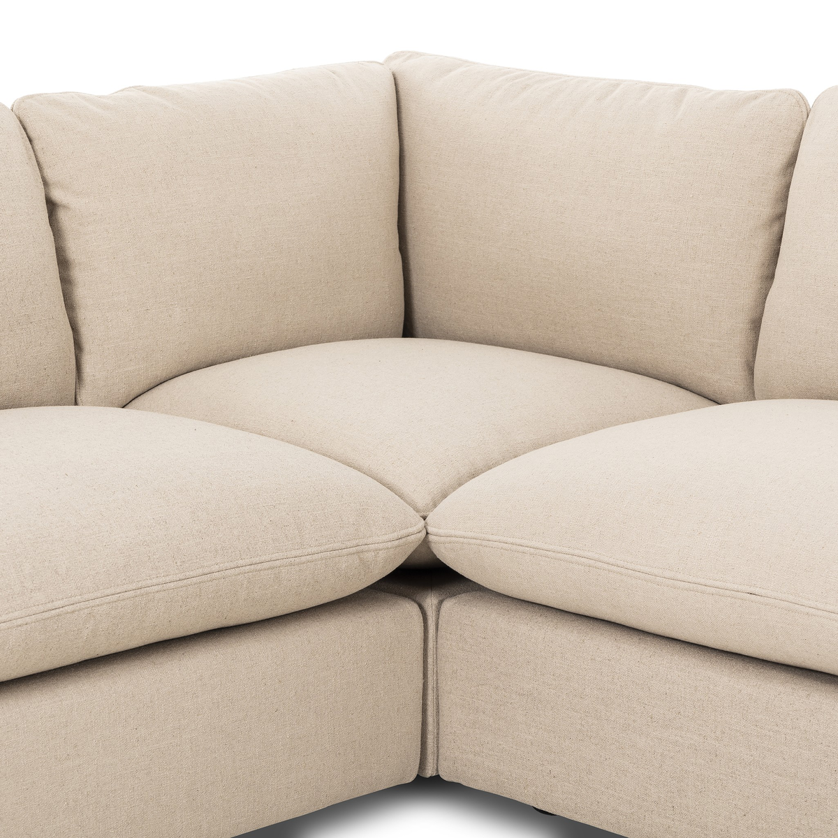 Ingel 4-Piece Sectional W/ Ottoman by Four Hands