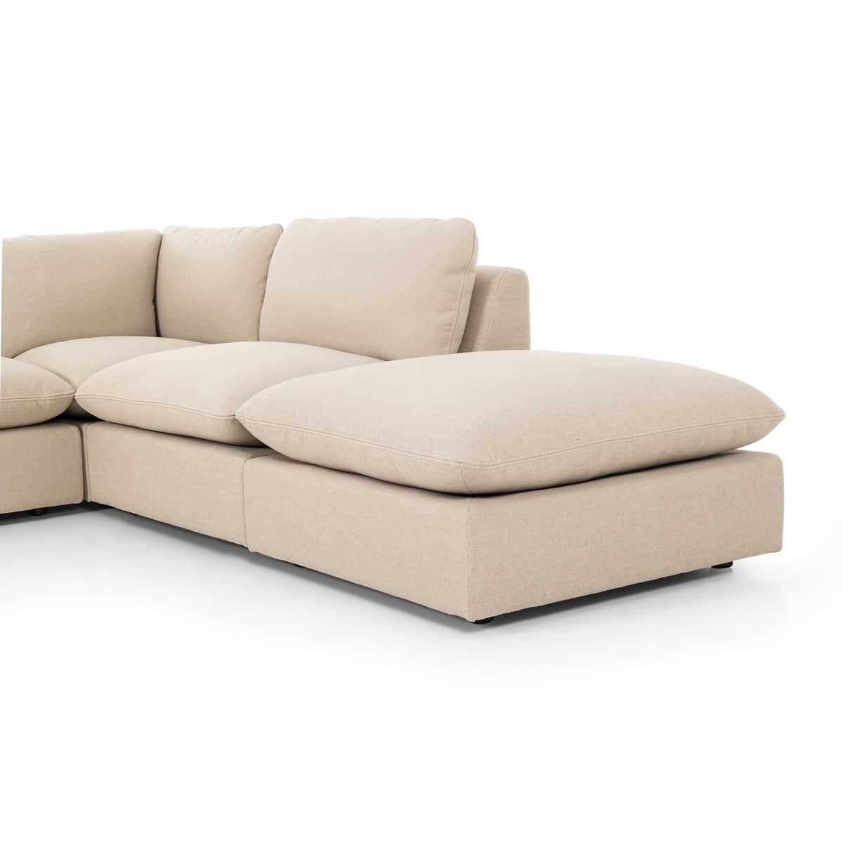 Ingel 4-Piece Sectional W/ Ottoman by Four Hands