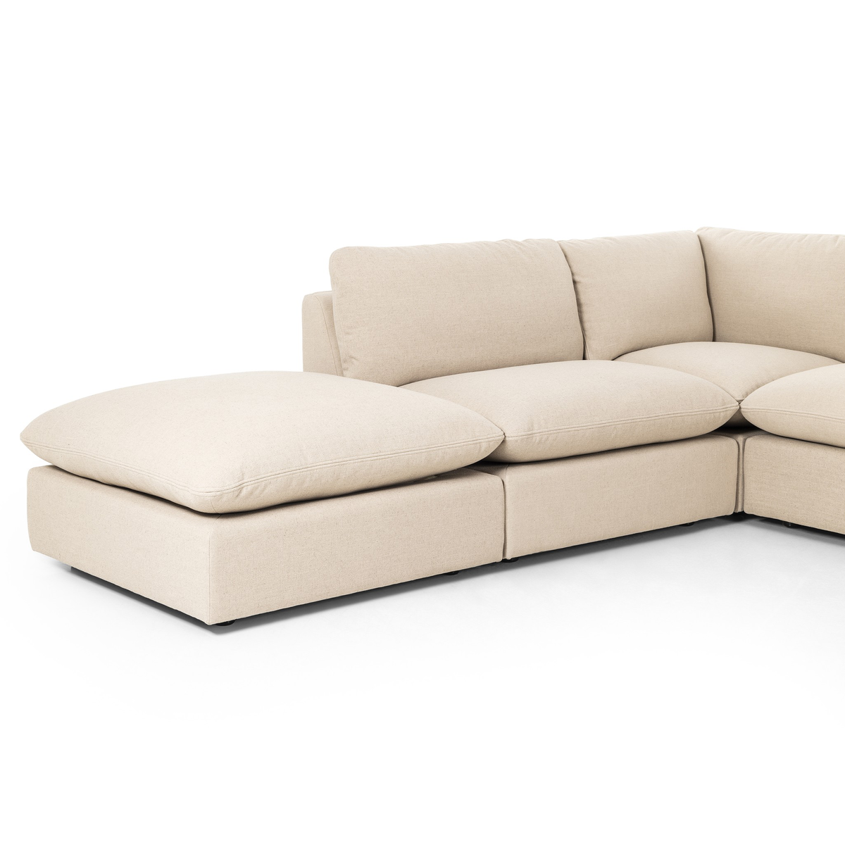 Ingel 4-Piece Sectional W/ Ottoman by Four Hands