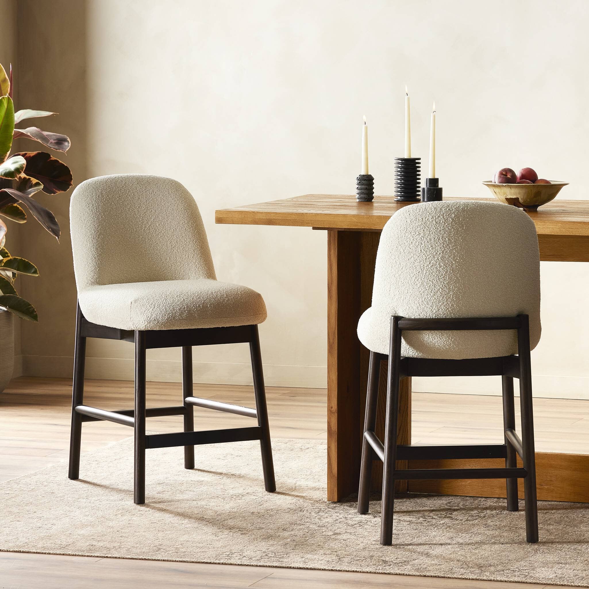 Sora Armless Bar + Counter Stool