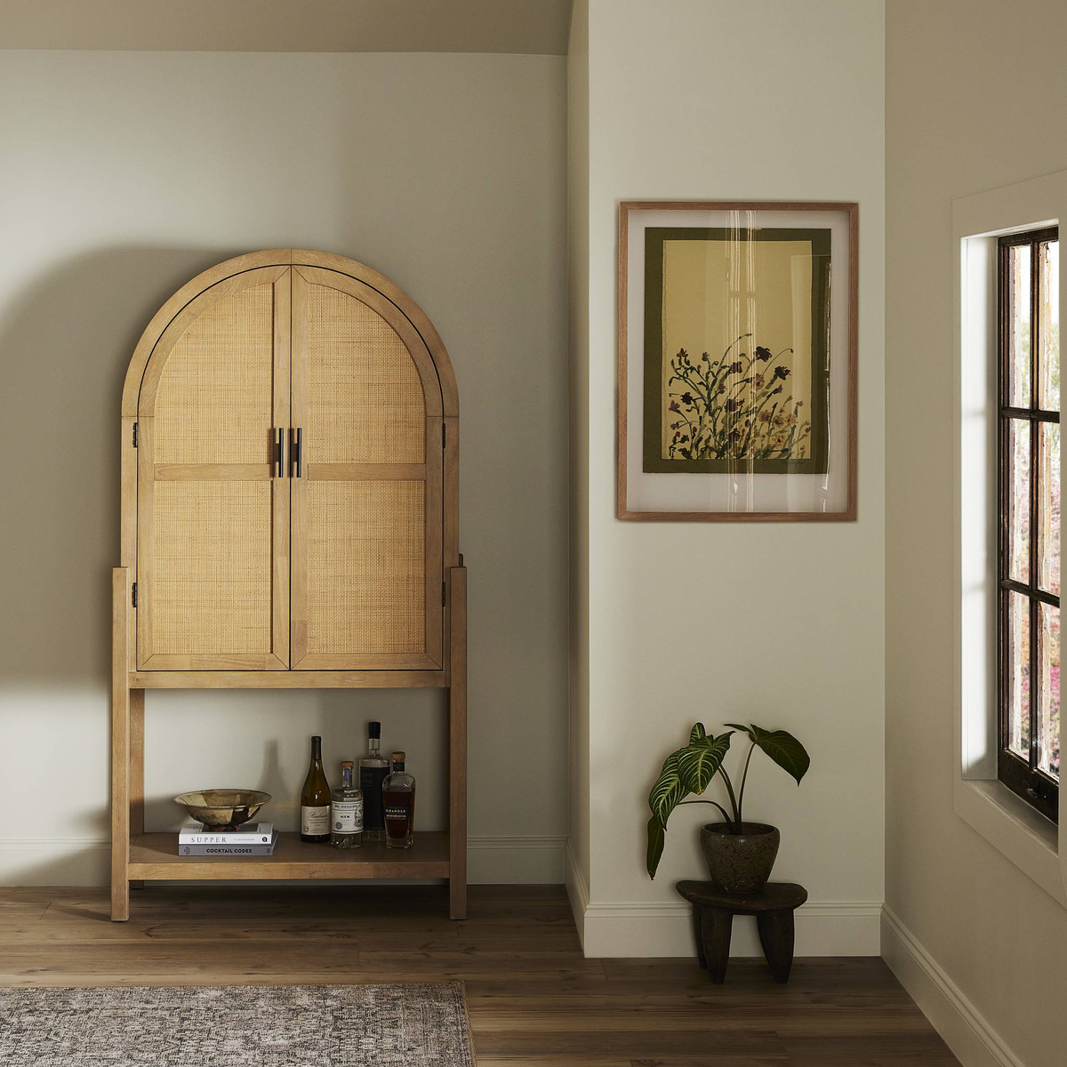 Caprice Tall Bar Cabinet