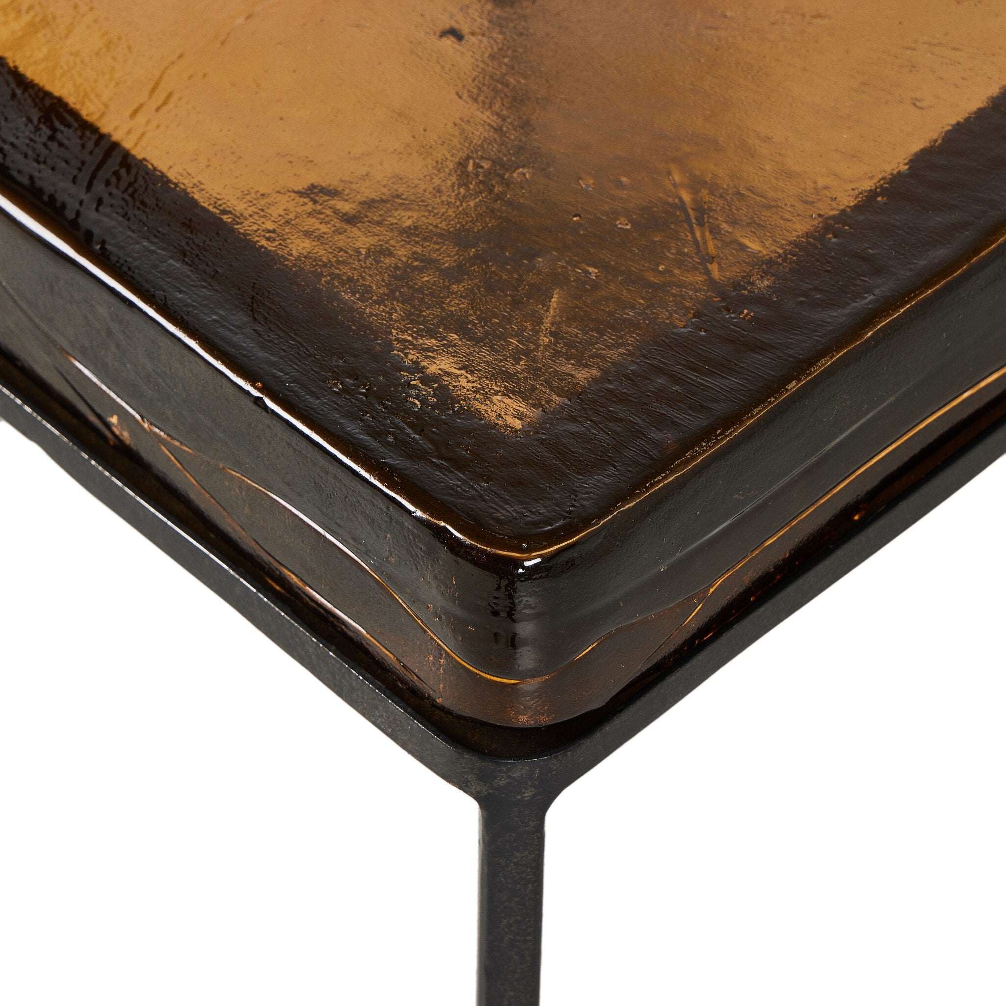 Lennie Cast Glass Bunching Table