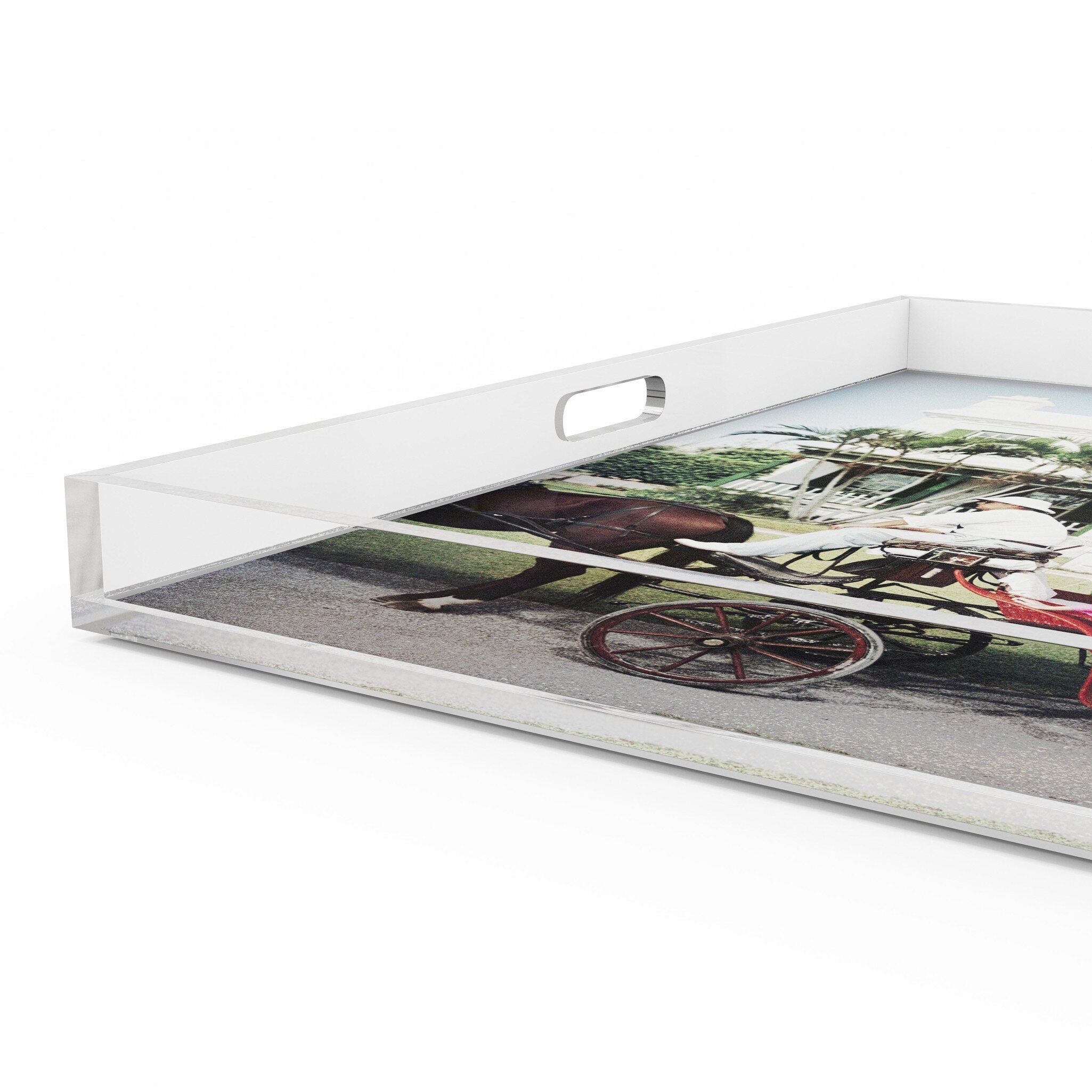 Bermudan Hostess Tray By Slim Aarons