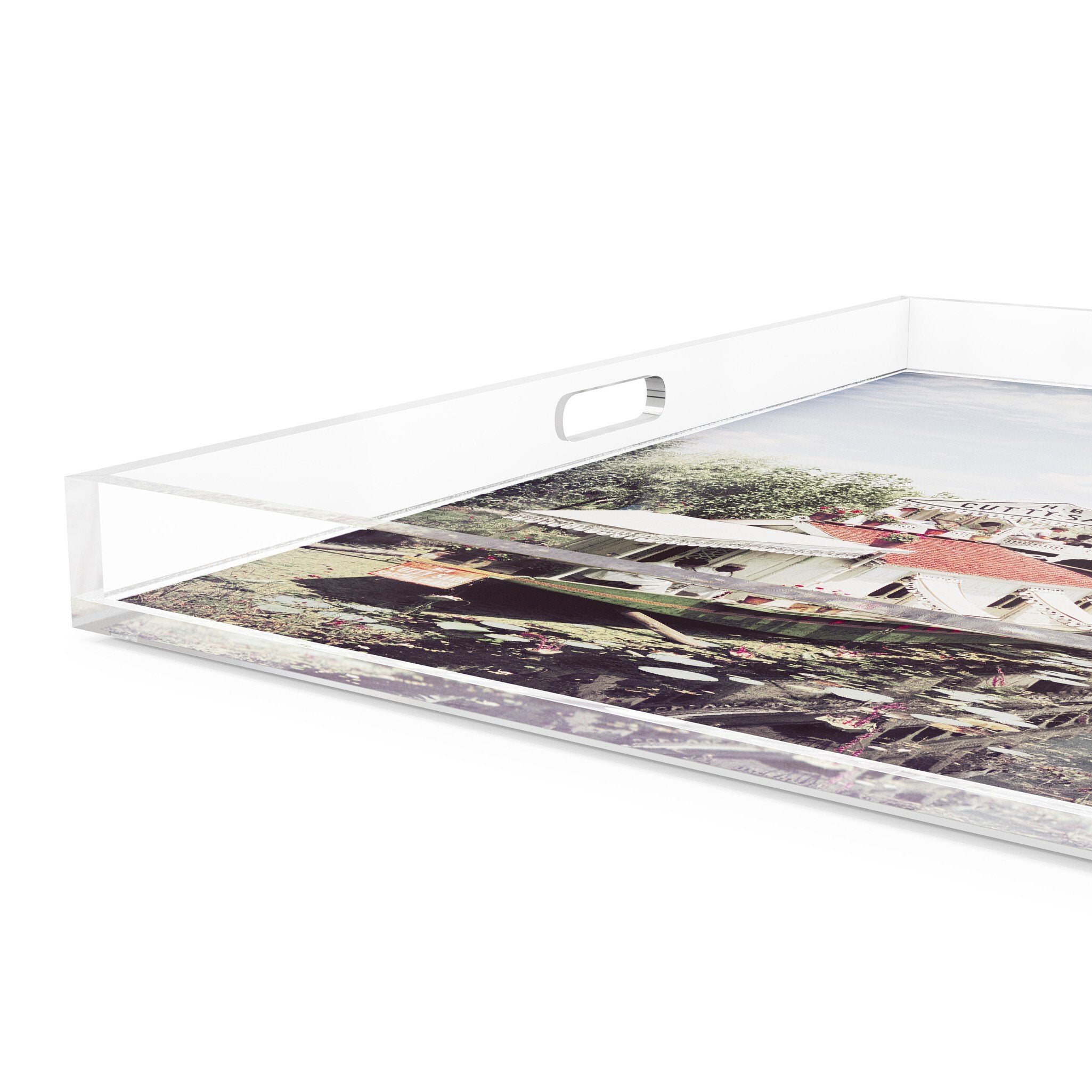 Jhelum River Tray By Slim Aarons