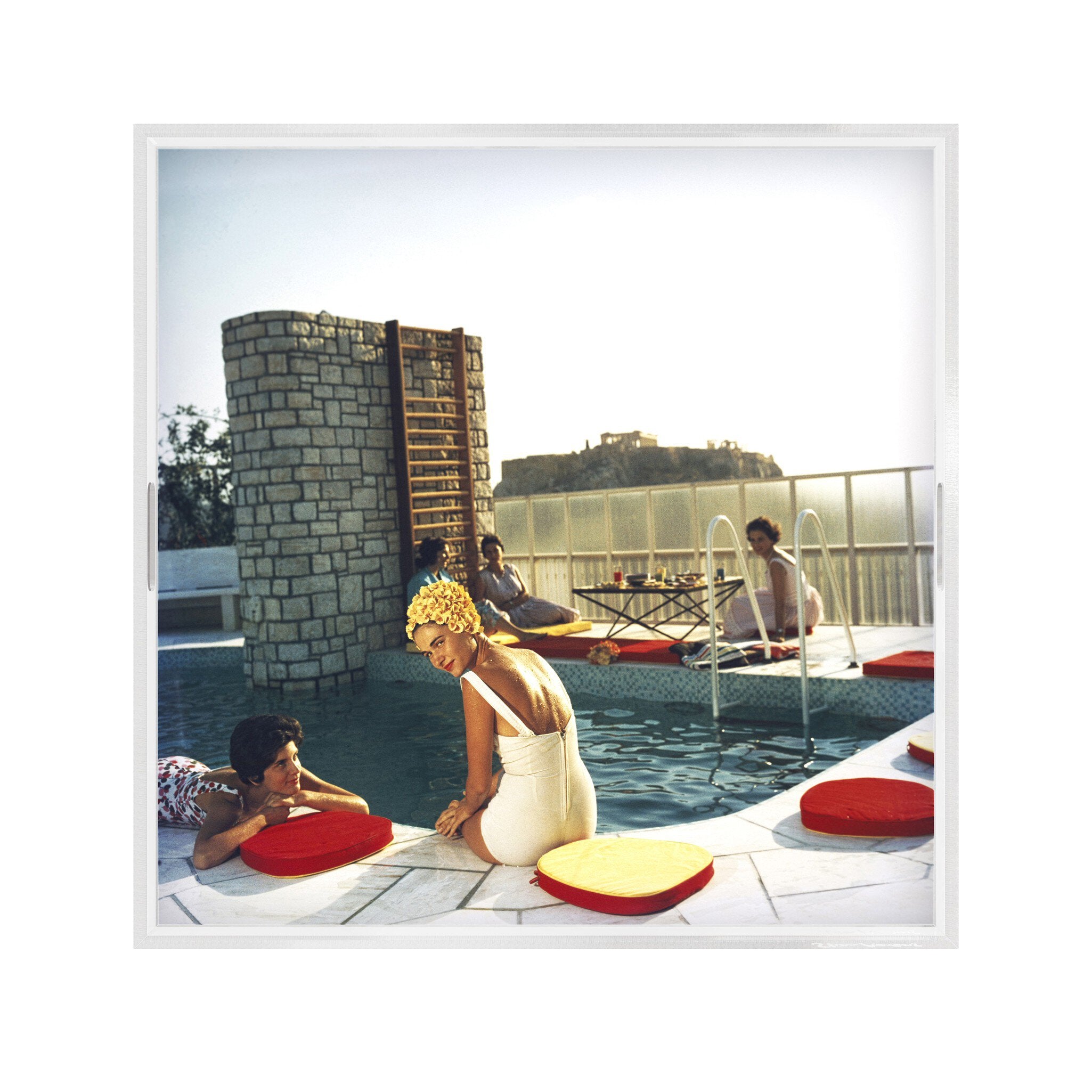 Penthouse Pool Tray By Slim Aarons