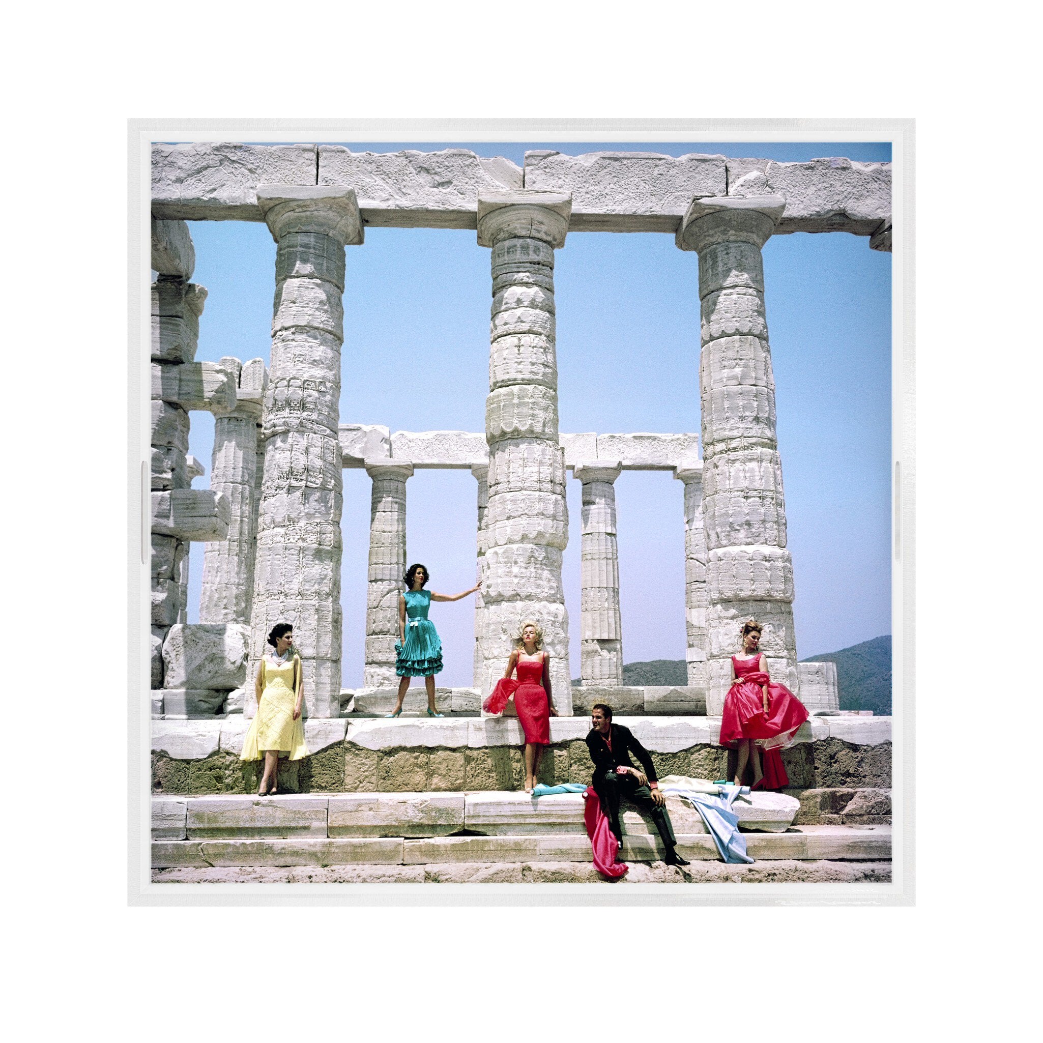 Dimitris Kritsas Tray By Slim Aarons