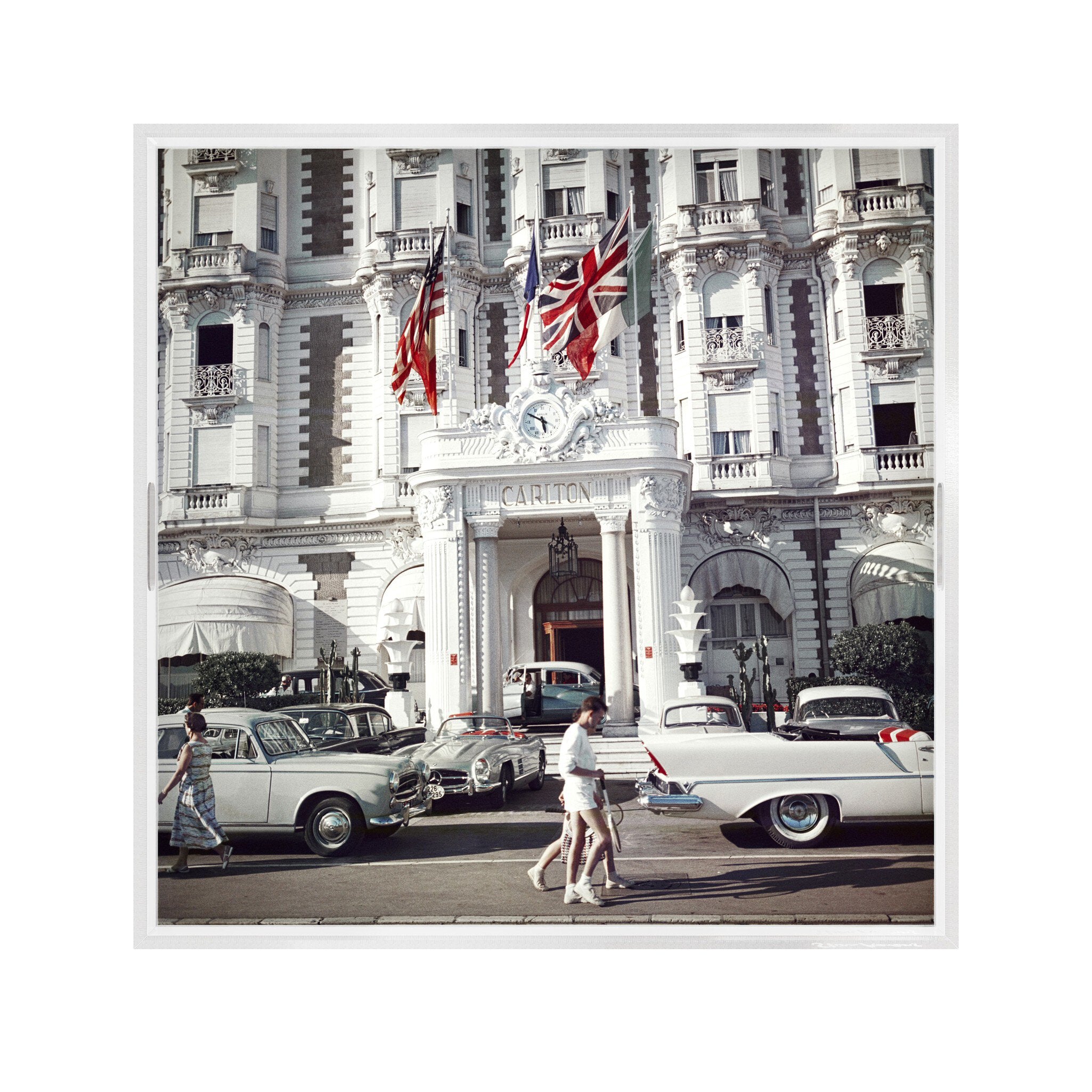 Carlton Hotel Tray By Slim Aarons
