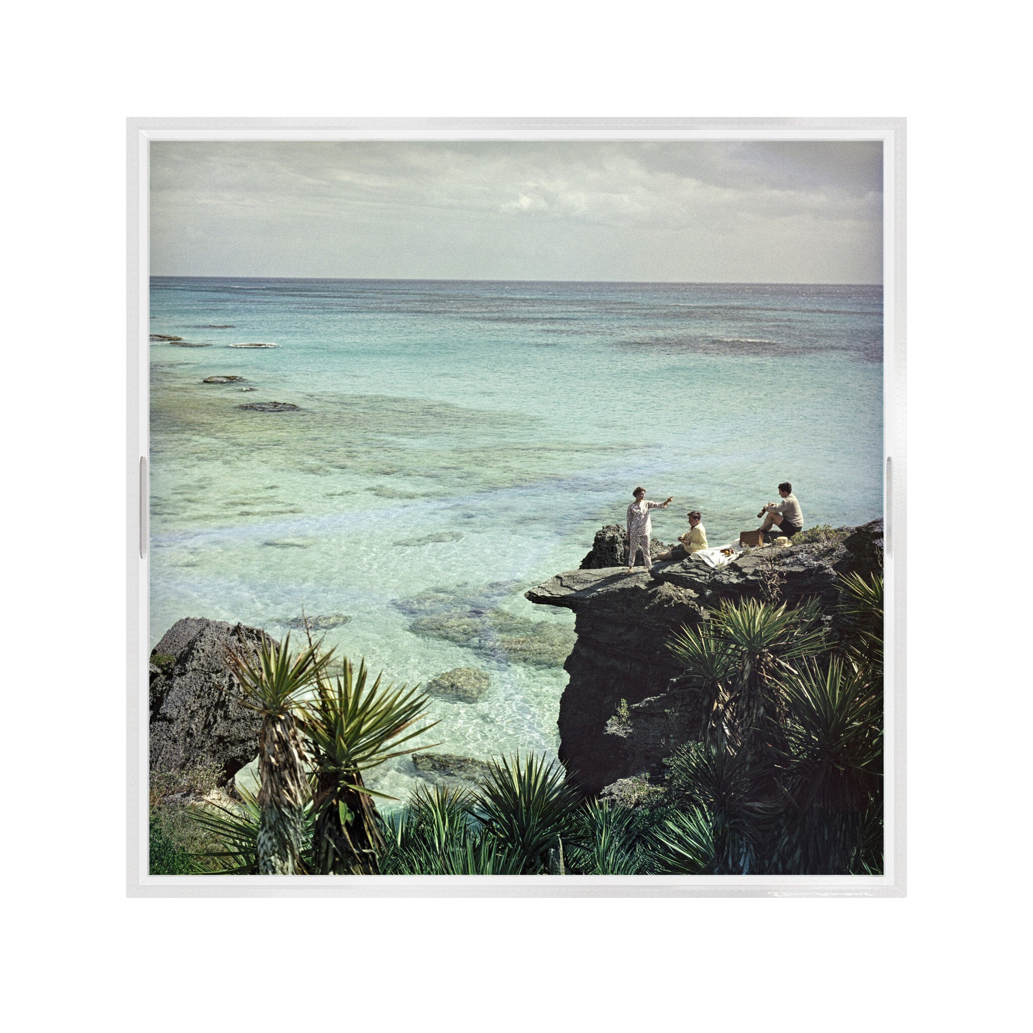 A Nice Spot For Lunch Tray By Slim Aarons