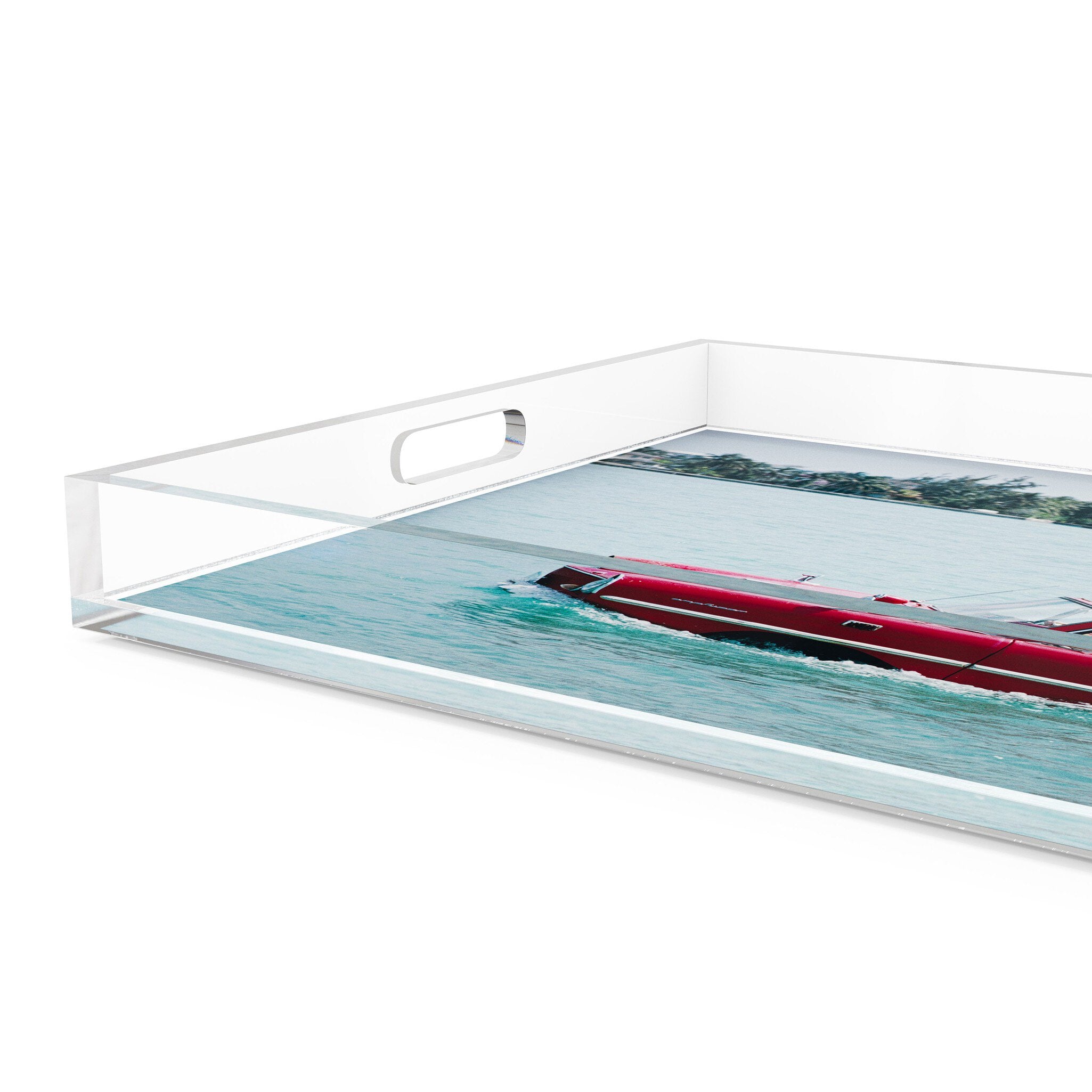Sea Drive Tray By Slim Aarons