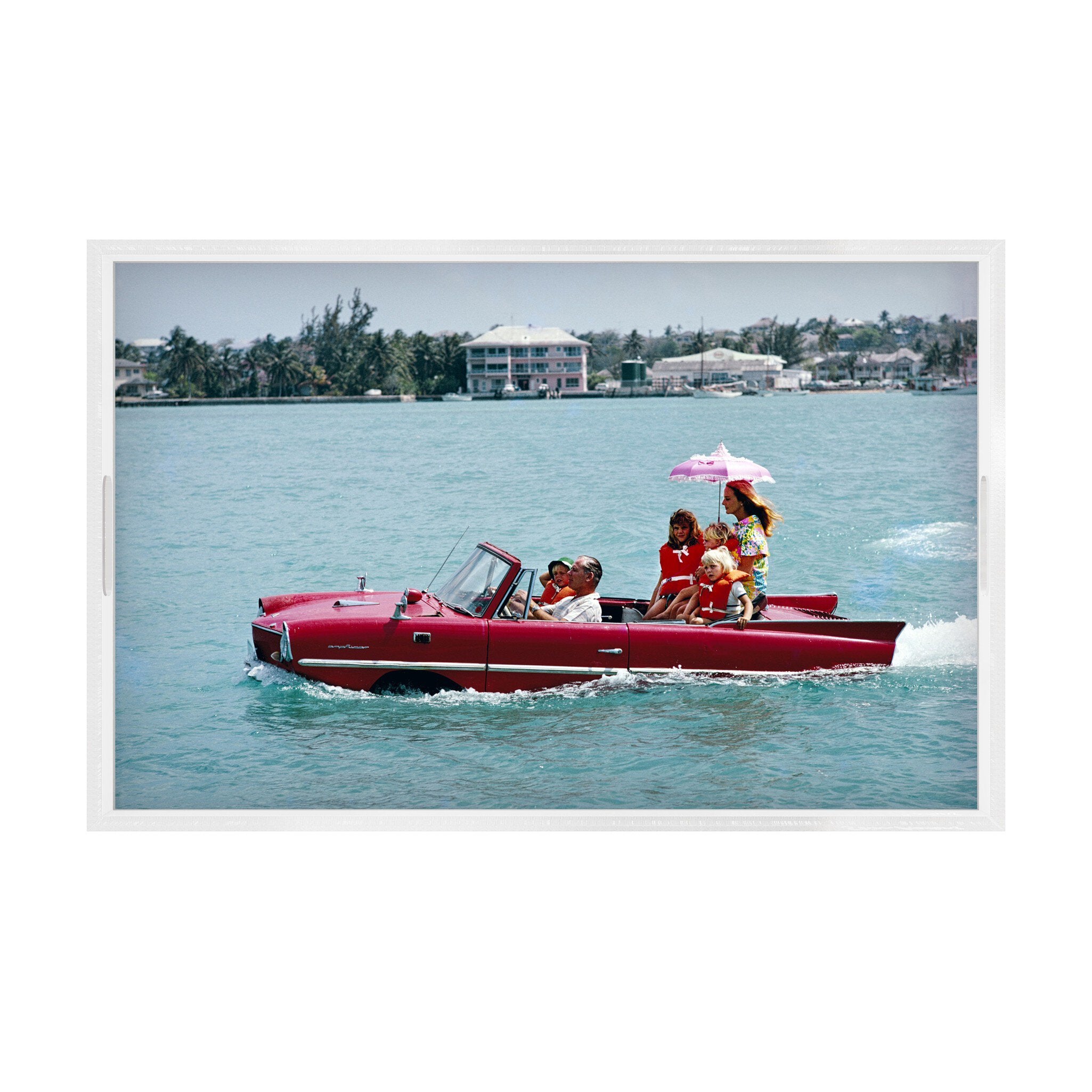 Sea Drive Tray By Slim Aarons