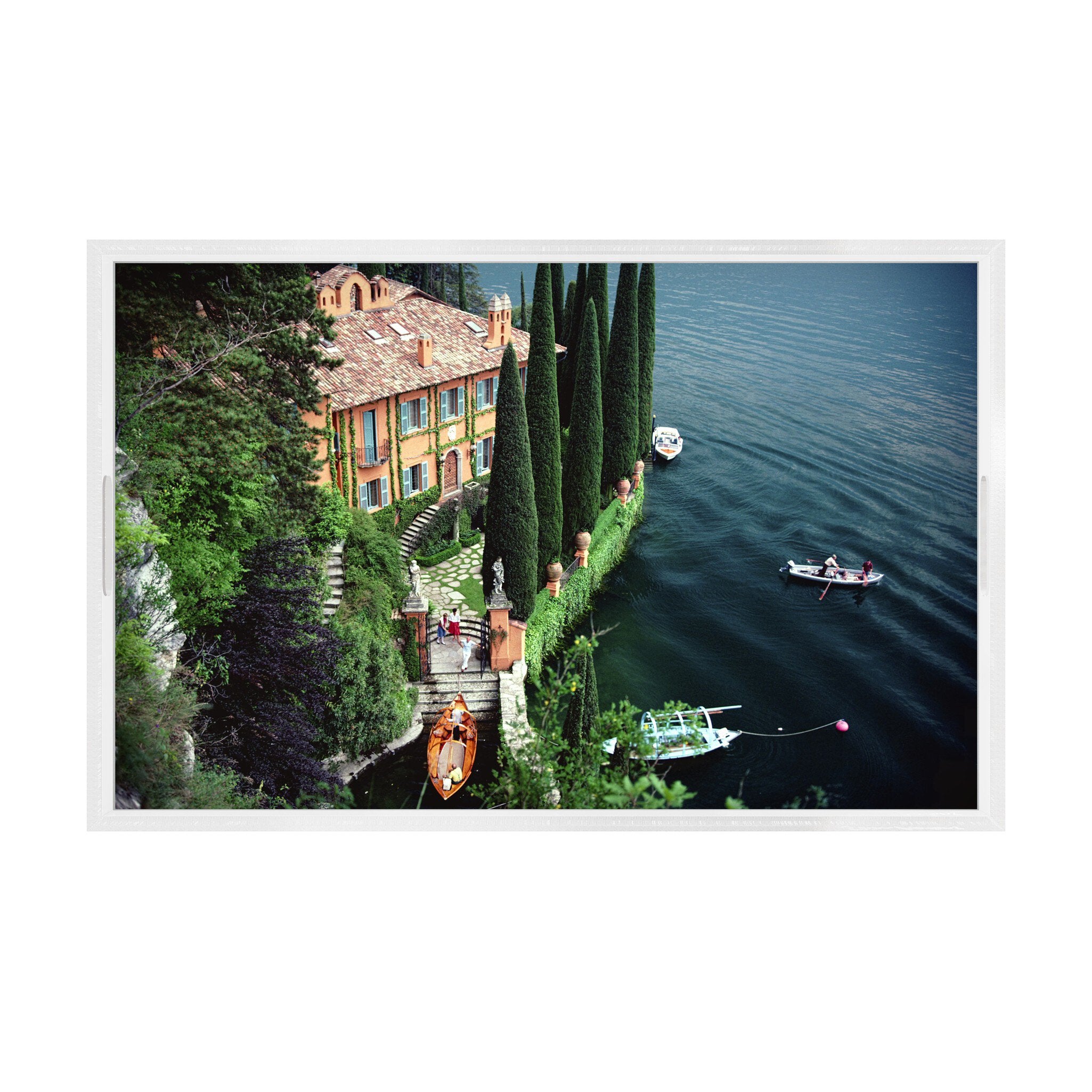 Giacomo Montegazza Tray By Slim Aarons